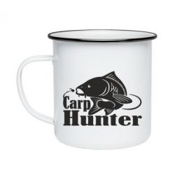 Кружка емальована Carp Hunter