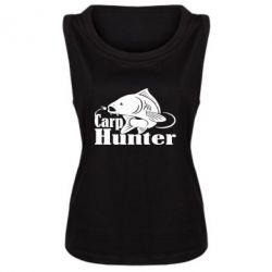 Женская майка Carp Hunter - PrintSalon