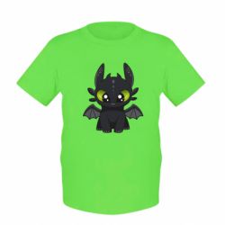 Детская футболка Cartoon cute dragon