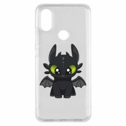 Чехол для Xiaomi Mi A2 Cartoon cute dragon - PrintSalon