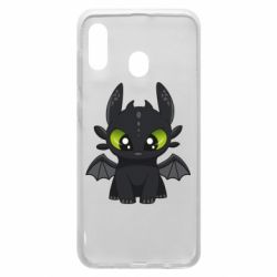 Чехол для Samsung A20 Cartoon cute dragon - PrintSalon