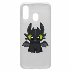 Чехол для Samsung A40 Cartoon cute dragon - PrintSalon