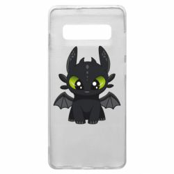 Чехол для Samsung S10+ Cartoon cute dragon - PrintSalon