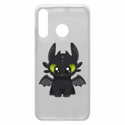 Чехол для Huawei P30 Lite Cartoon cute dragon - PrintSalon