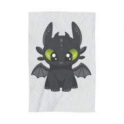 Полотенце с принтом Cartoon cute dragon - PrintSalon