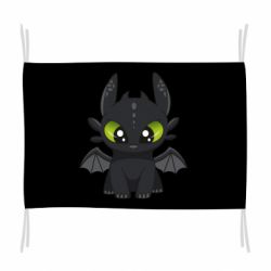 Флаг Cartoon cute dragon - PrintSalon