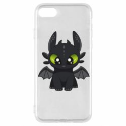 Чехол для iPhone SE 2020 Cartoon cute dragon - PrintSalon