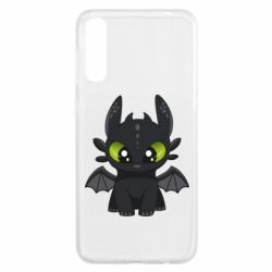 Чехол для Samsung A50 Cartoon cute dragon - PrintSalon