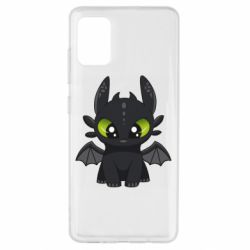 Чехол для Samsung A51 Cartoon cute dragon - PrintSalon
