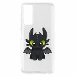 Чехол для Huawei P Smart 2021 Cartoon cute dragon - PrintSalon