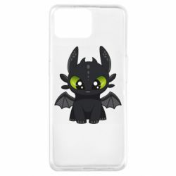 Чехол для Oppo A73 Cartoon cute dragon - PrintSalon