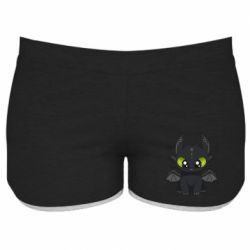 Женские шорты Cartoon cute dragon - PrintSalon