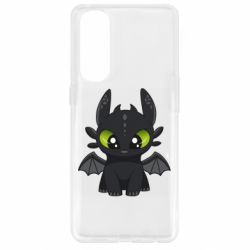 Чехол для Oppo Reno 4 Pro Cartoon cute dragon - PrintSalon