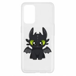 Чехол для Oppo Reno 5 4G Cartoon cute dragon - PrintSalon