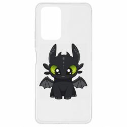 Чехол для Xiaomi Redmi Note 10 Pro Cartoon cute dragon - PrintSalon