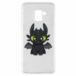 Чехол для Samsung A8+ 2018 Cartoon cute dragon - PrintSalon