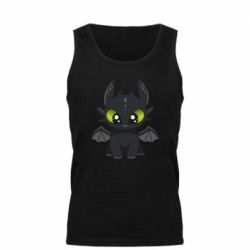 Мужская майка Cartoon cute dragon - PrintSalon