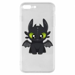 Чехол для iPhone 8 Plus Cartoon cute dragon - PrintSalon