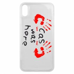 Чохол для iPhone Xs Max Cas was here - PrintSalon