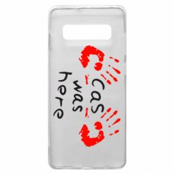 Чохол для Samsung S10+ Cas was here - PrintSalon