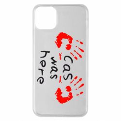 Чохол для iPhone 11 Pro Max Cas was here - PrintSalon