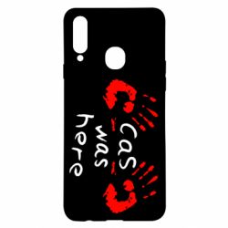 Чохол для Samsung A20s Cas was here - PrintSalon