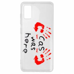 Чехол для Samsung A41 Cas was here