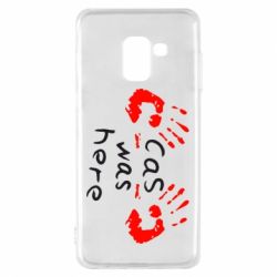Чохол для Samsung A8 2018 Cas was here - PrintSalon