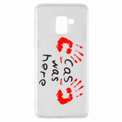 Чохол для Samsung A8+ 2018 Cas was here - PrintSalon