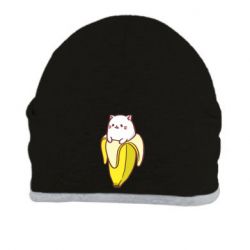 Шапка Cat and Banana - PrintSalon