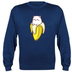 Cвитшот Cat and Banana - PrintSalon