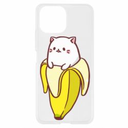 Чехол для Xiaomi Mi11 Lite Cat and Banana - PrintSalon