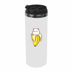 Термокружка Cat and Banana - PrintSalon
