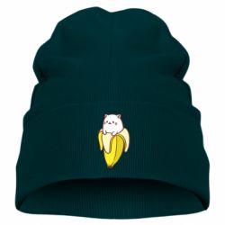Детская шапка Cat and Banana - PrintSalon