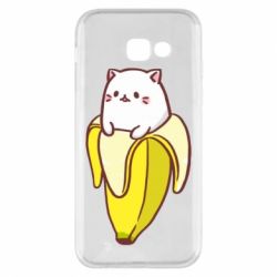Чехол для Samsung A5 2017 Cat and Banana - PrintSalon