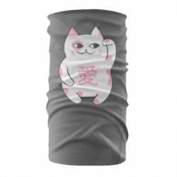 Бандана Cat and hieroglyphs - PrintSalon