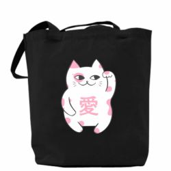 Шоппер Cat and hieroglyphs - PrintSalon