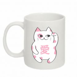 Чашка 320ml Cat and hieroglyphs