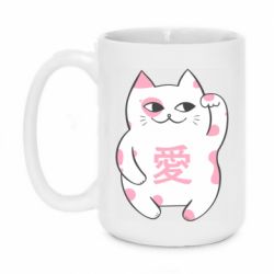 Чашка 420ml Cat and hieroglyphs - PrintSalon