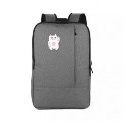 Рюкзак для ноутбука Cat and hieroglyphs - PrintSalon
