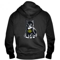 Мужское худи на молнии Cat Batman - PrintSalon