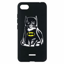 Чехол для Xiaomi Redmi 6A Cat Batman - PrintSalon