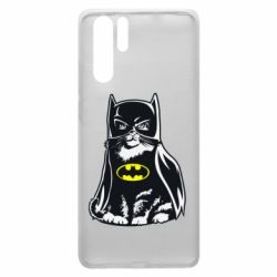 Чехол для Huawei P30 Pro Cat Batman - PrintSalon