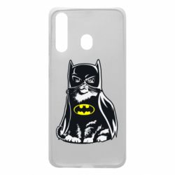 Чехол для Samsung A60 Cat Batman - PrintSalon