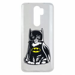 Чехол для Xiaomi Redmi Note 8 Pro Cat Batman - PrintSalon