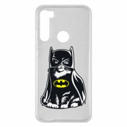 Чехол для Xiaomi Redmi Note 8 Cat Batman - PrintSalon