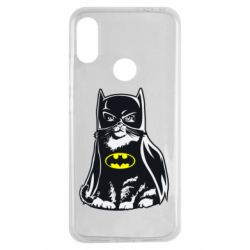 Чехол для Xiaomi Redmi Note 7 Cat Batman - PrintSalon