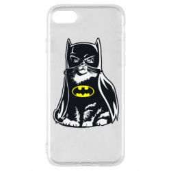 Чехол для iPhone SE 2020 Cat Batman - PrintSalon