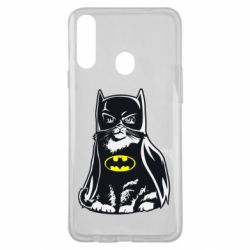Чехол для Samsung A20s Cat Batman - PrintSalon