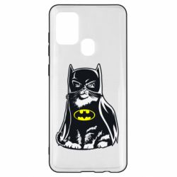Чехол для Samsung A21s Cat Batman - PrintSalon